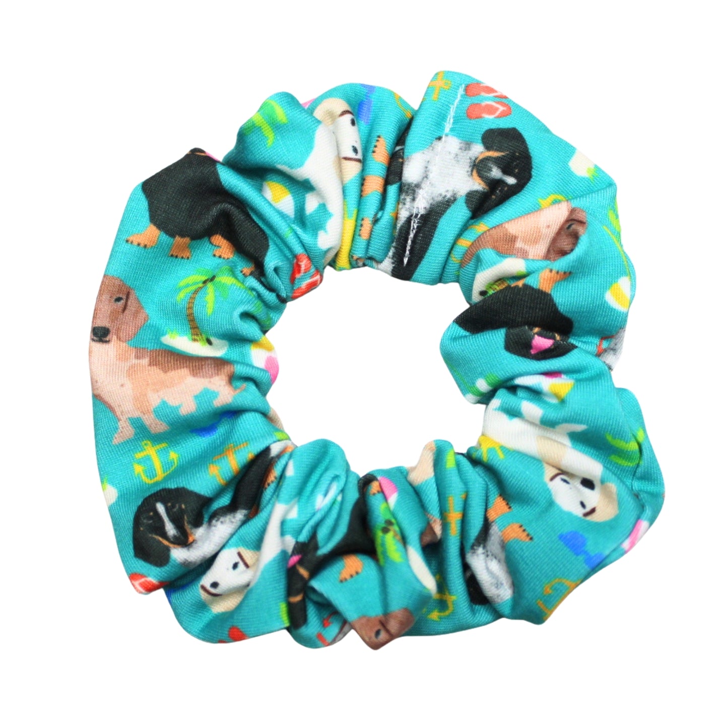 Wiener Dog Hair Scrunchies