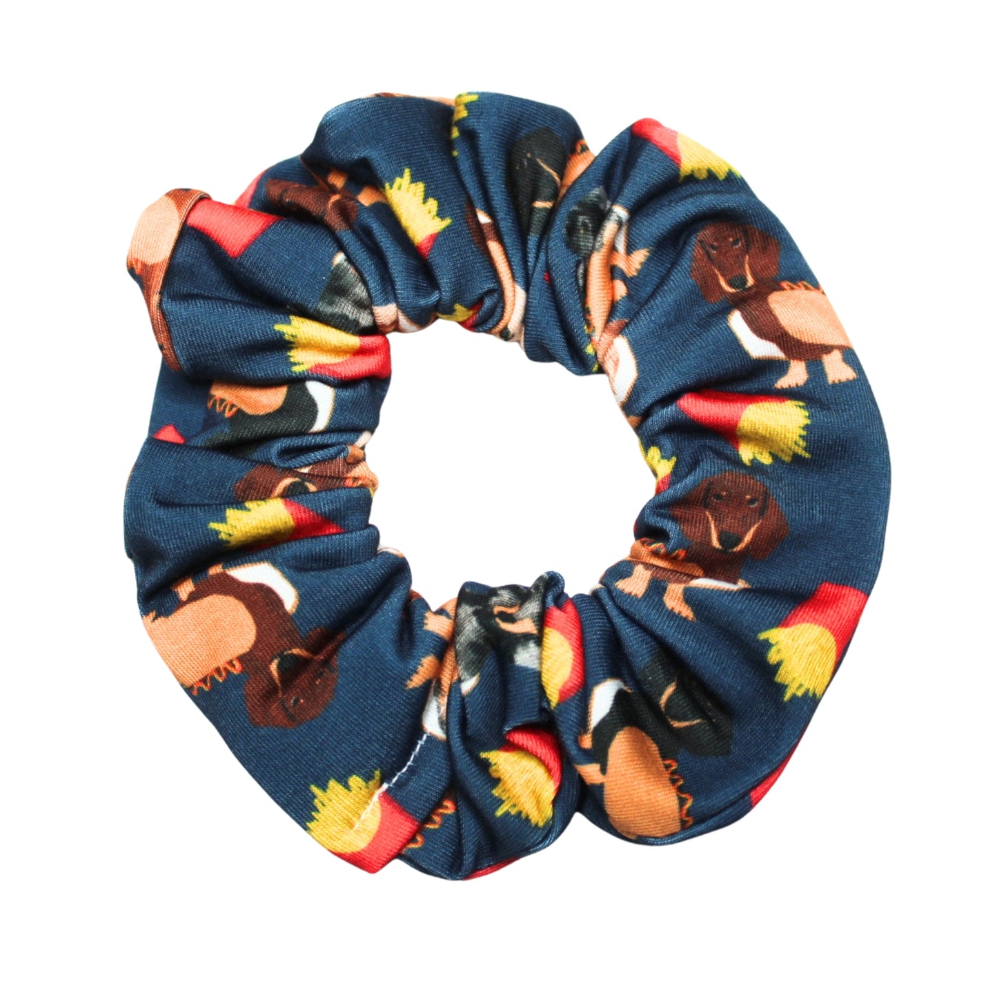 Wiener Dog Hair Scrunchies