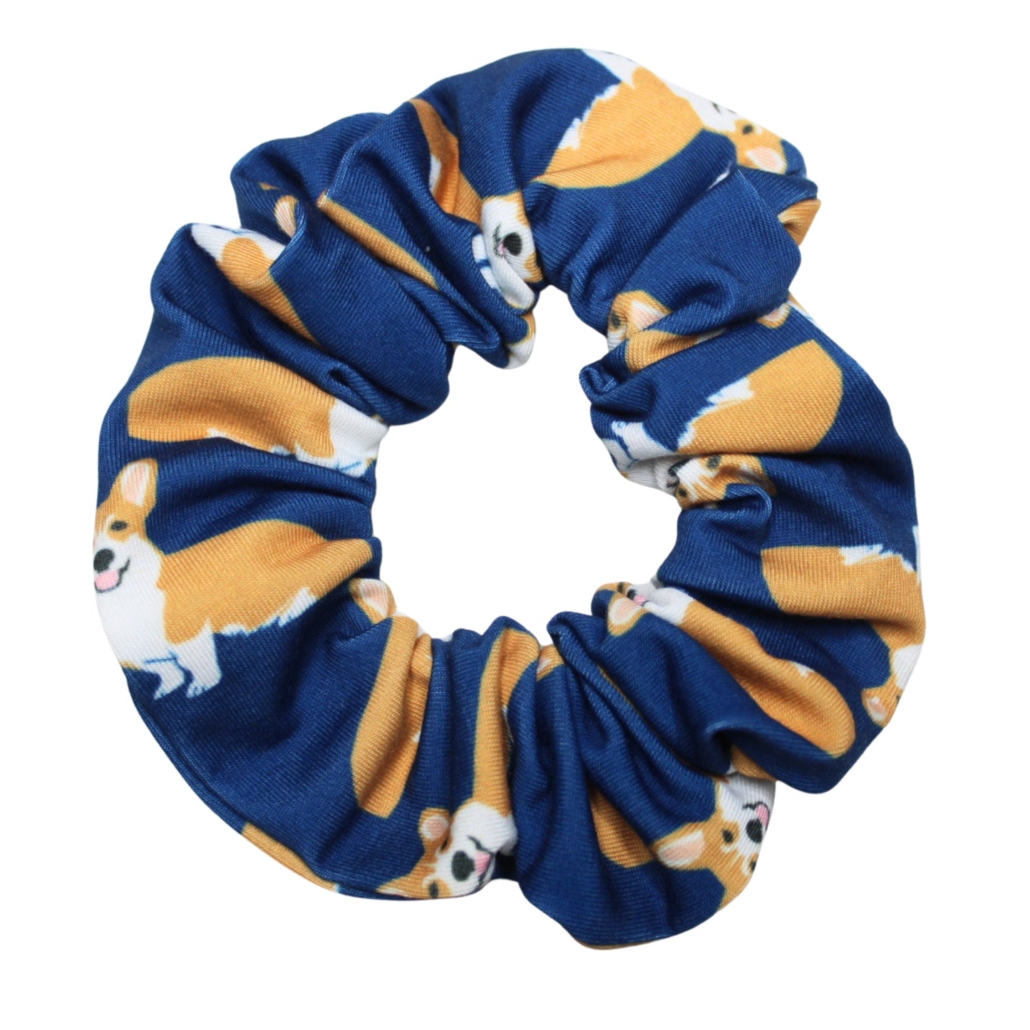 Corgi Dog Hair Scrunchies