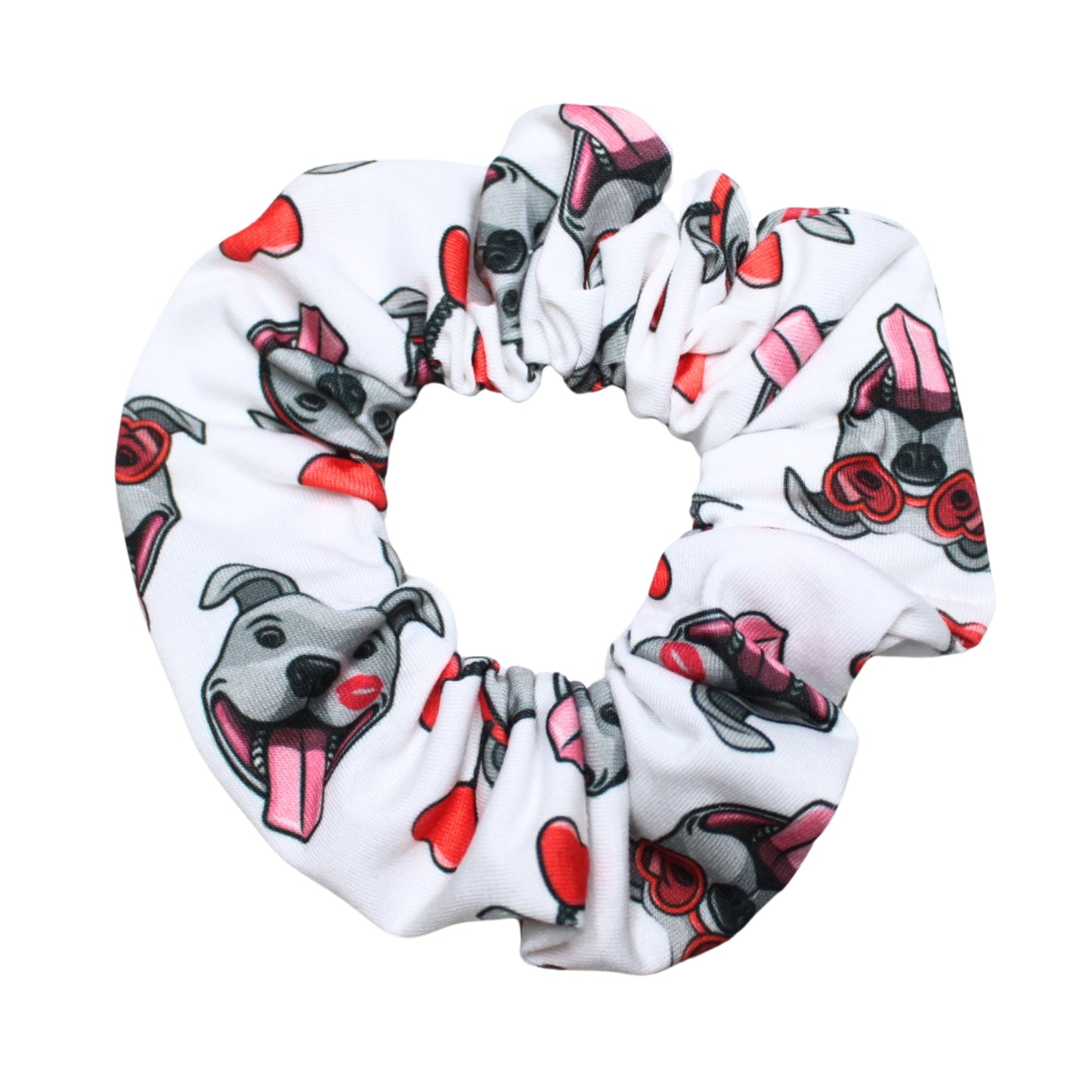 Pitbull Dog Scrunchies
