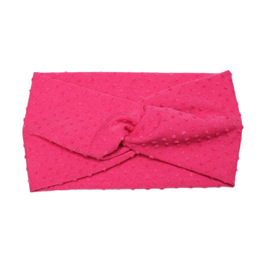 Wide Textured Dot Headband