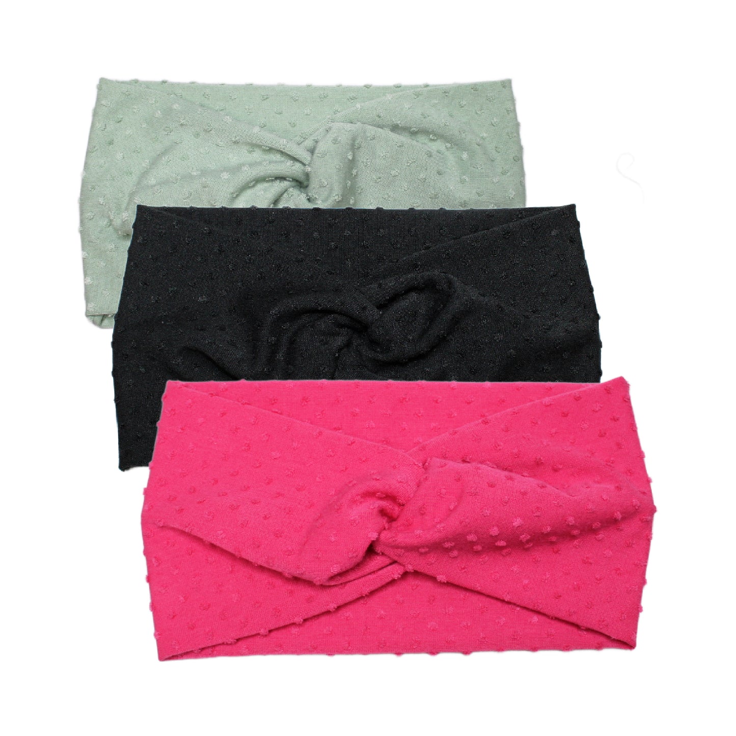 Wide Textured Dot Headband
