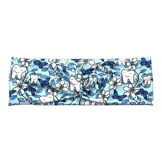 Floral Butterfly Dental Headband for Women