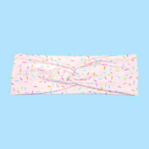 Pink Confetti Sprinkle Headband