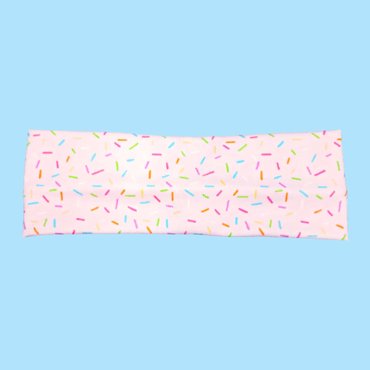 Pink Confetti Sprinkle Headband