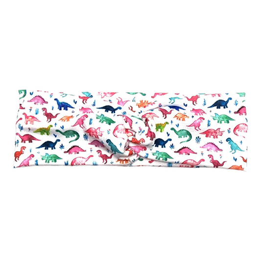Rainbow Dinosaur Headband