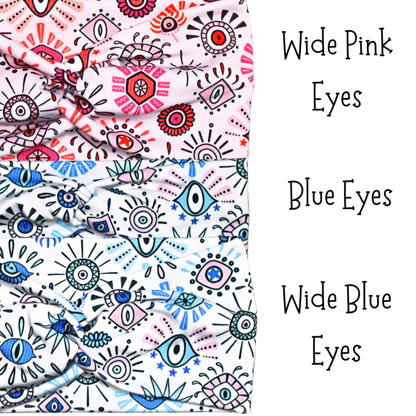 Mystic Eyes / Hamsa Headbands