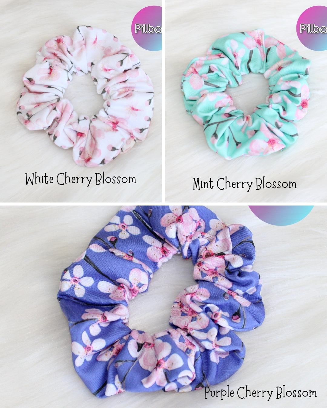 Floral Scrunchies
