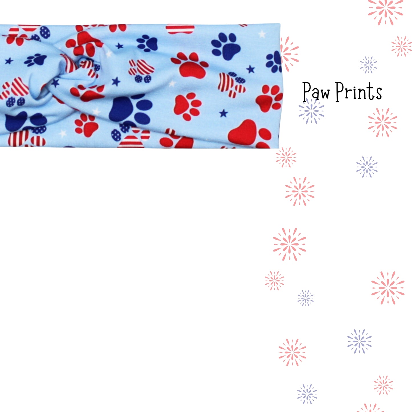 4th of July Stretchy Headbands