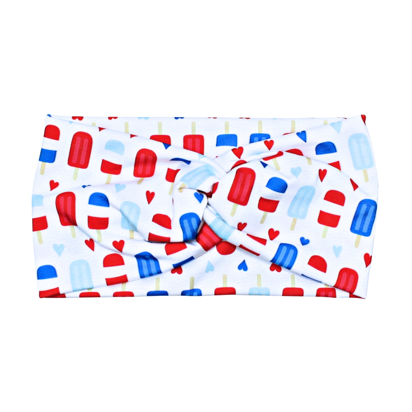 Wide 4th of July Stretchy Headbands