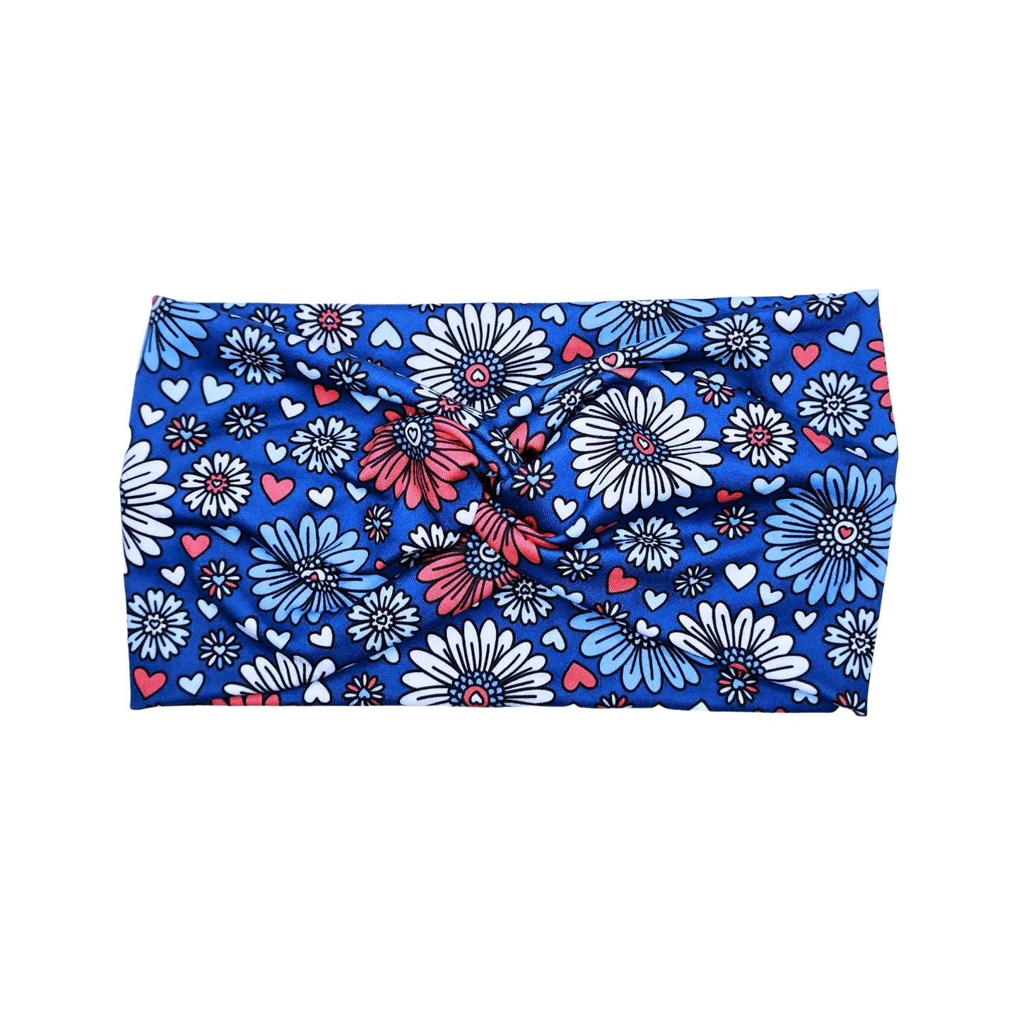 Wide 4th of July Stretchy Headbands