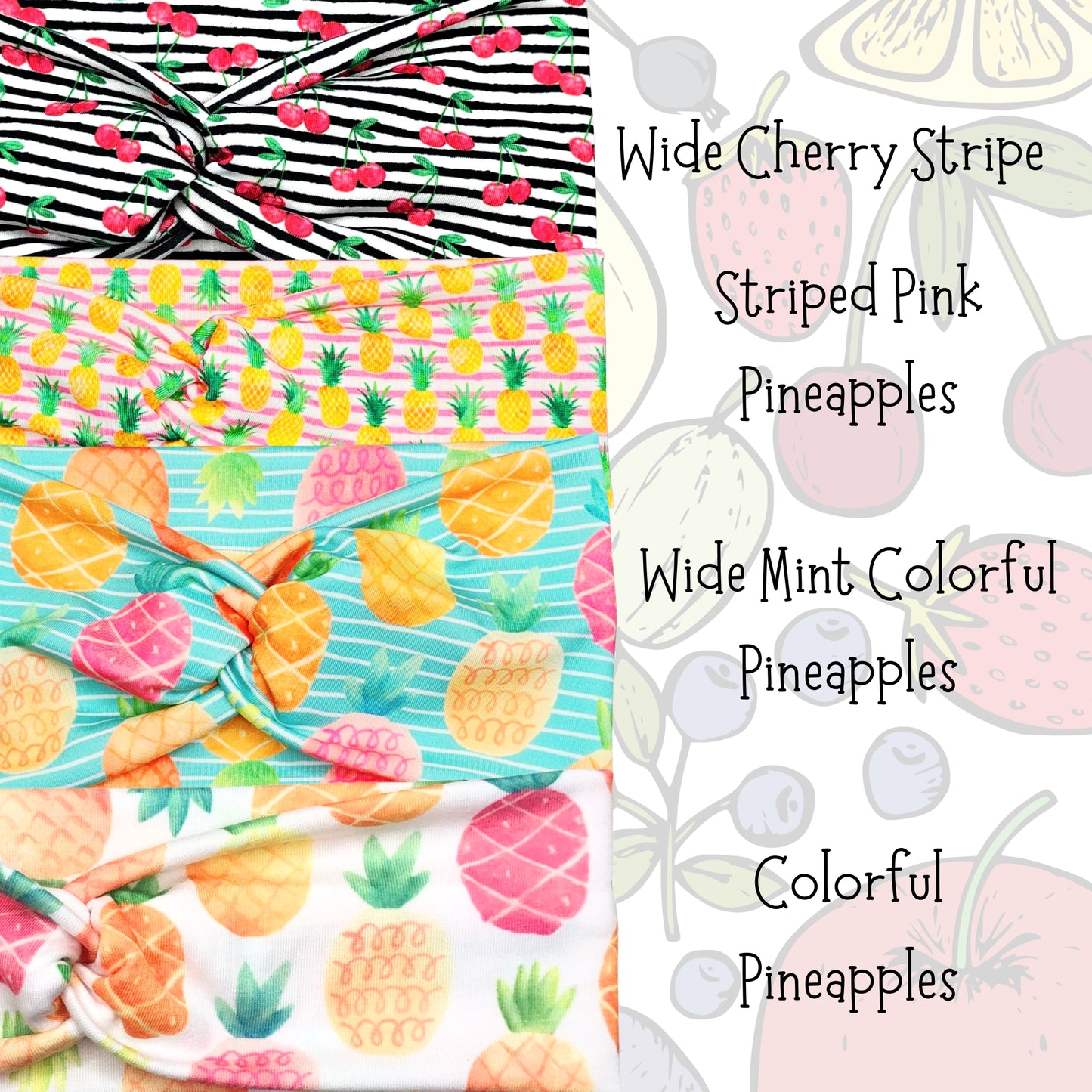 Fruit Headbands