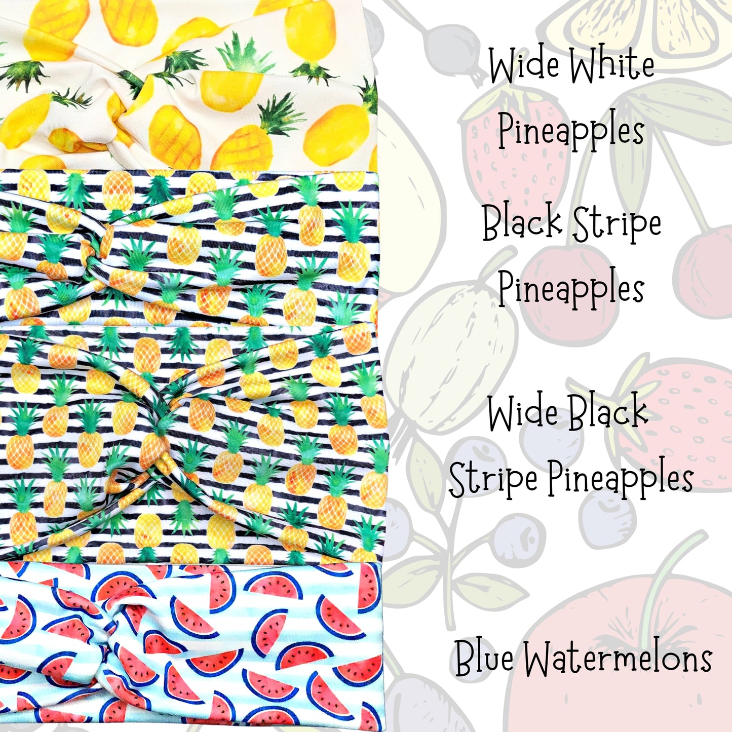 Fruit Headbands