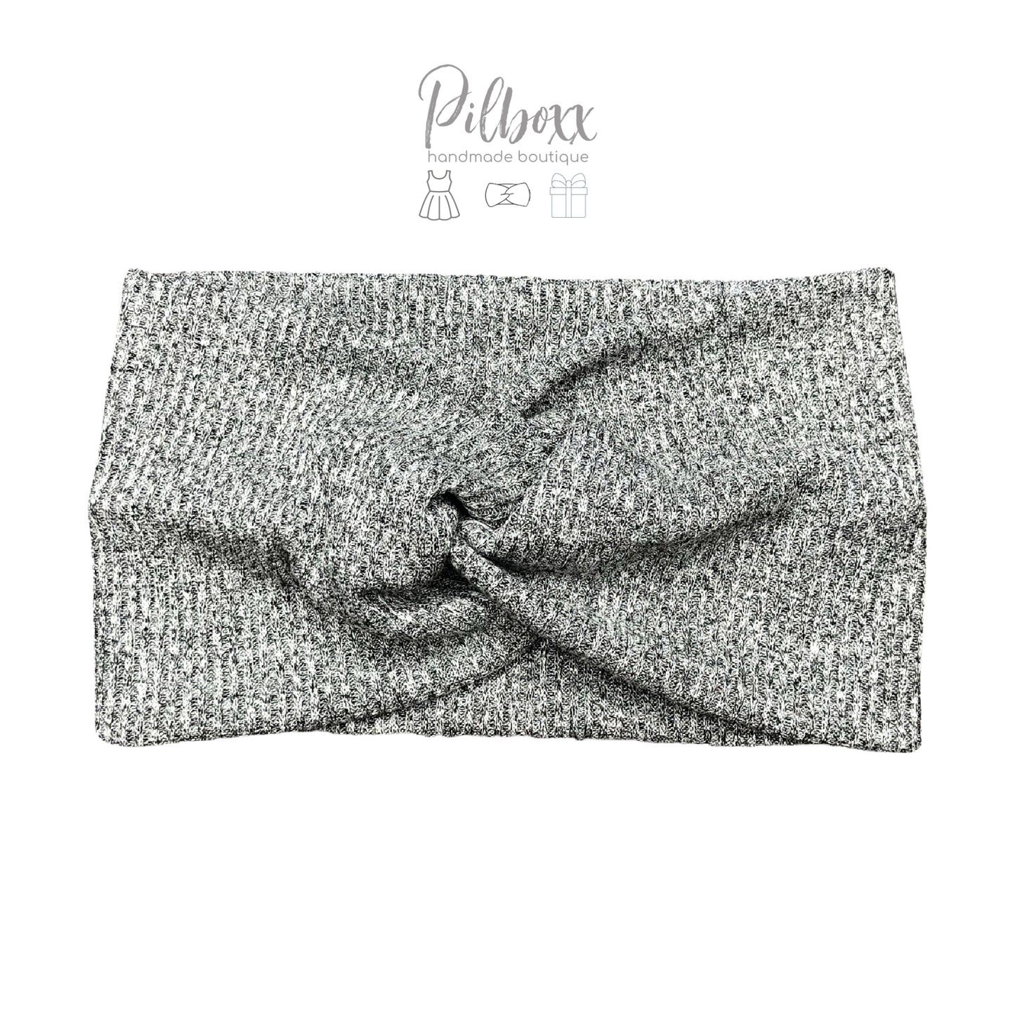 Solid Rib & Cable Knit Cozy Headbands