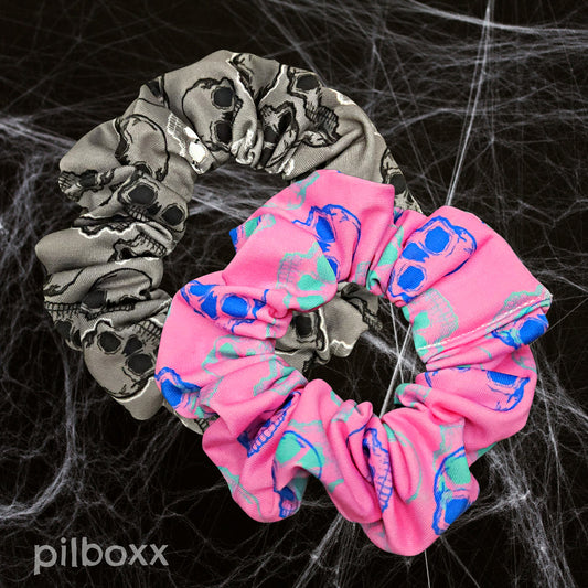 Skull Scrunchies