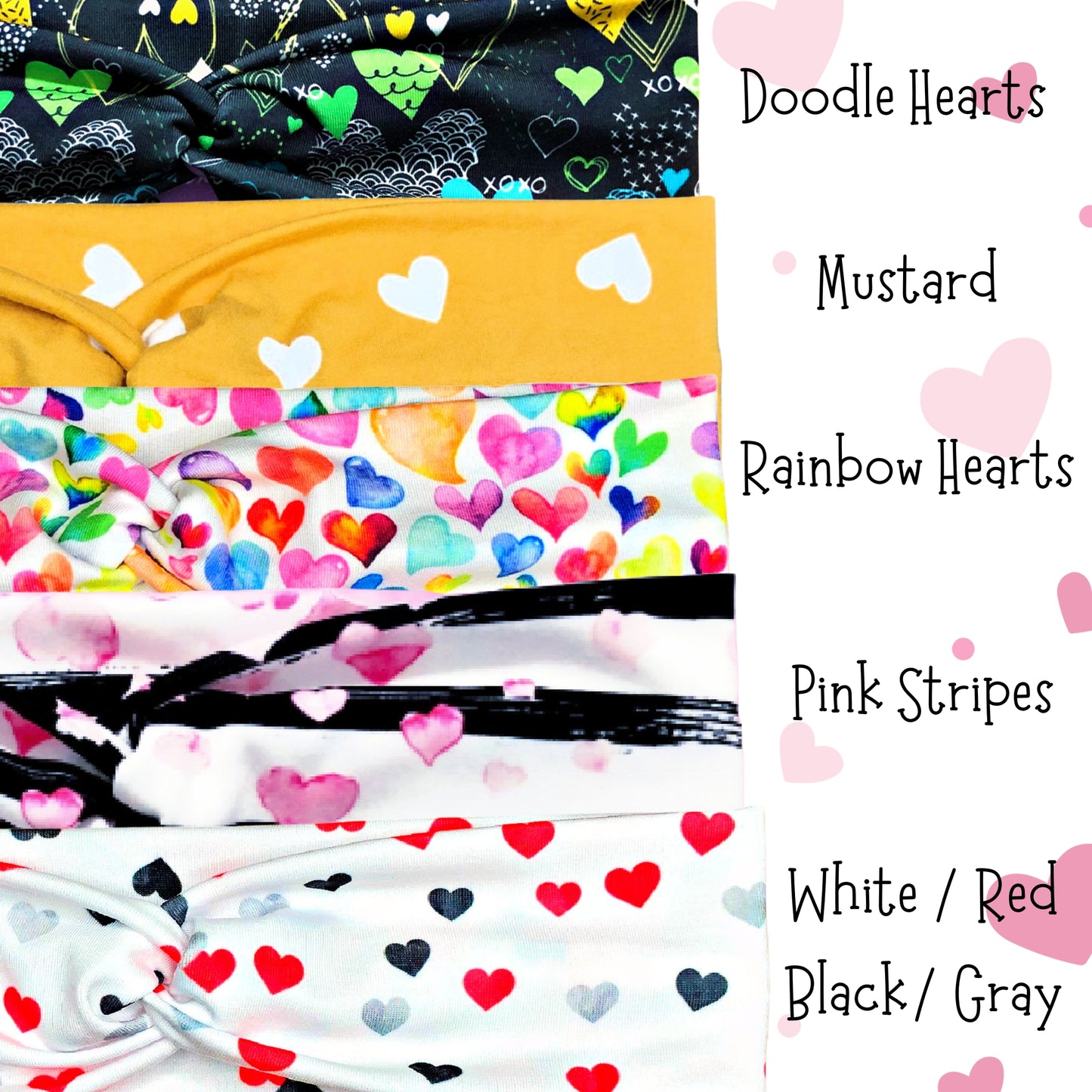 Heart Headbands