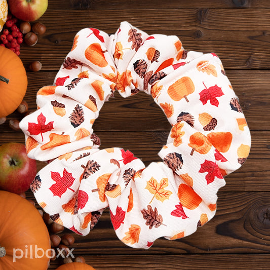 Fall Theme Hair Tie