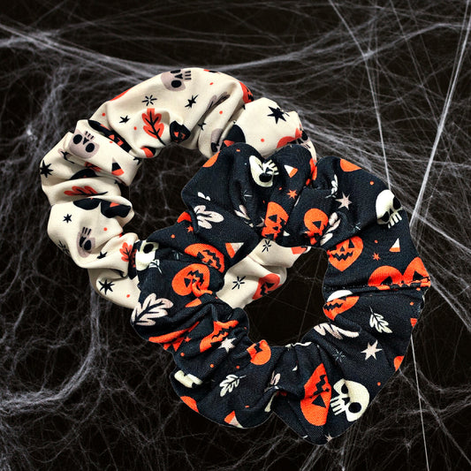 Halloween Hearts Scrunchie