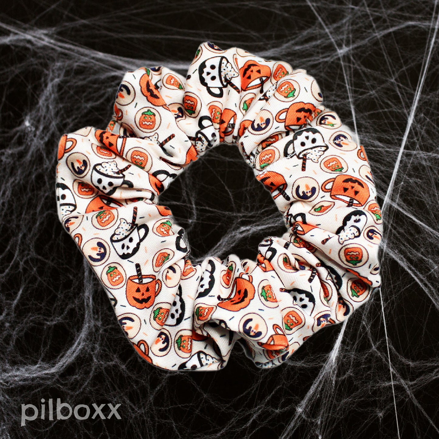 Halloween Treats Scrunchie