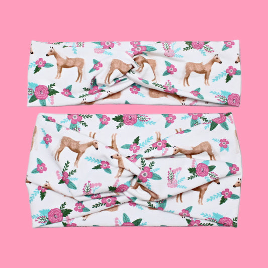 White Horse Headbands