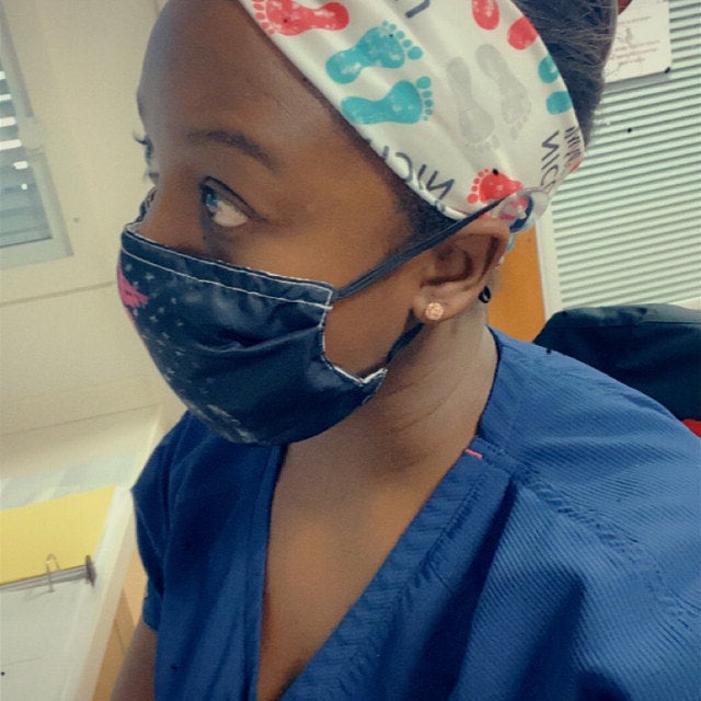 Baby Footprint NICU / L&D Headbands