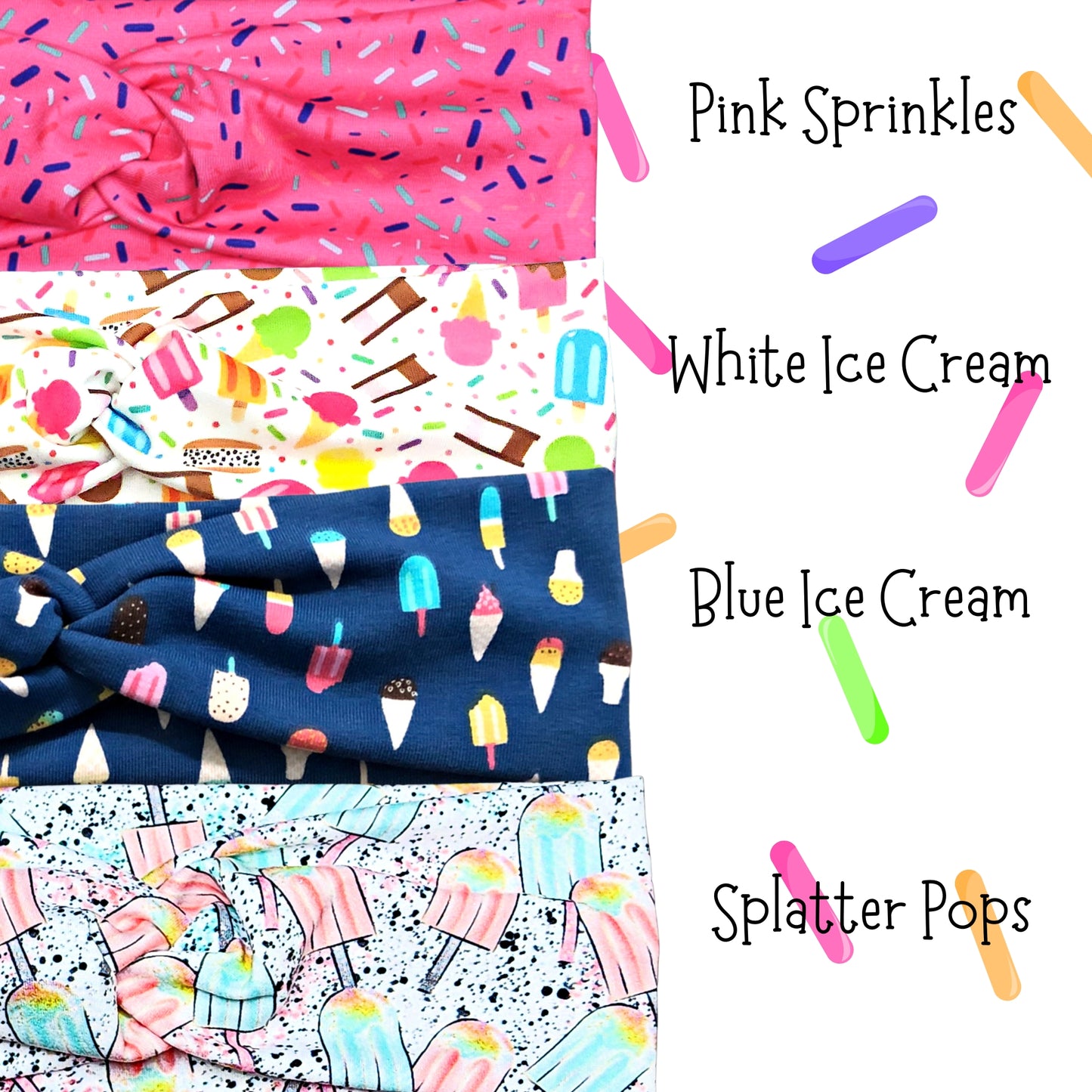 Ice Cream Headbands