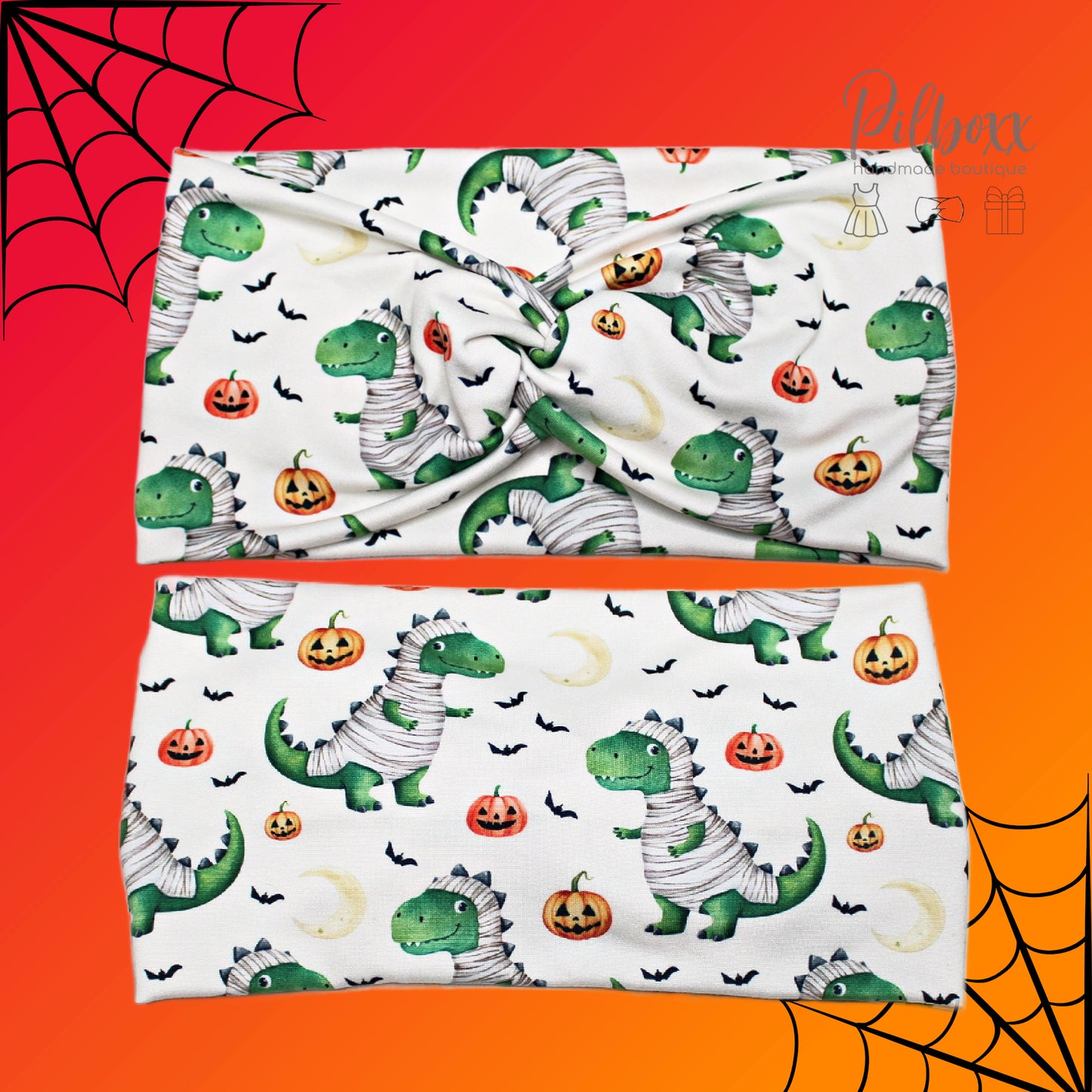 Mummy Dinosaur Halloween Headband