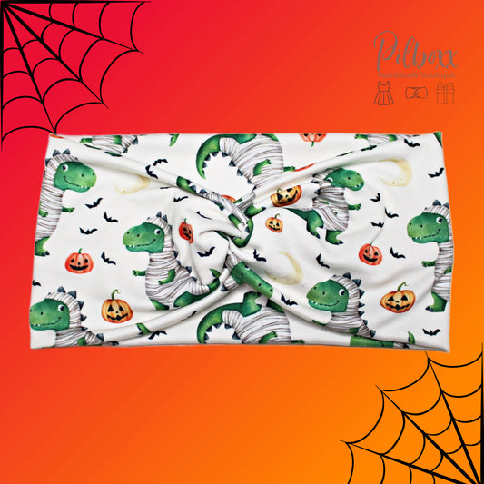 Mummy Dinosaur Halloween Headband