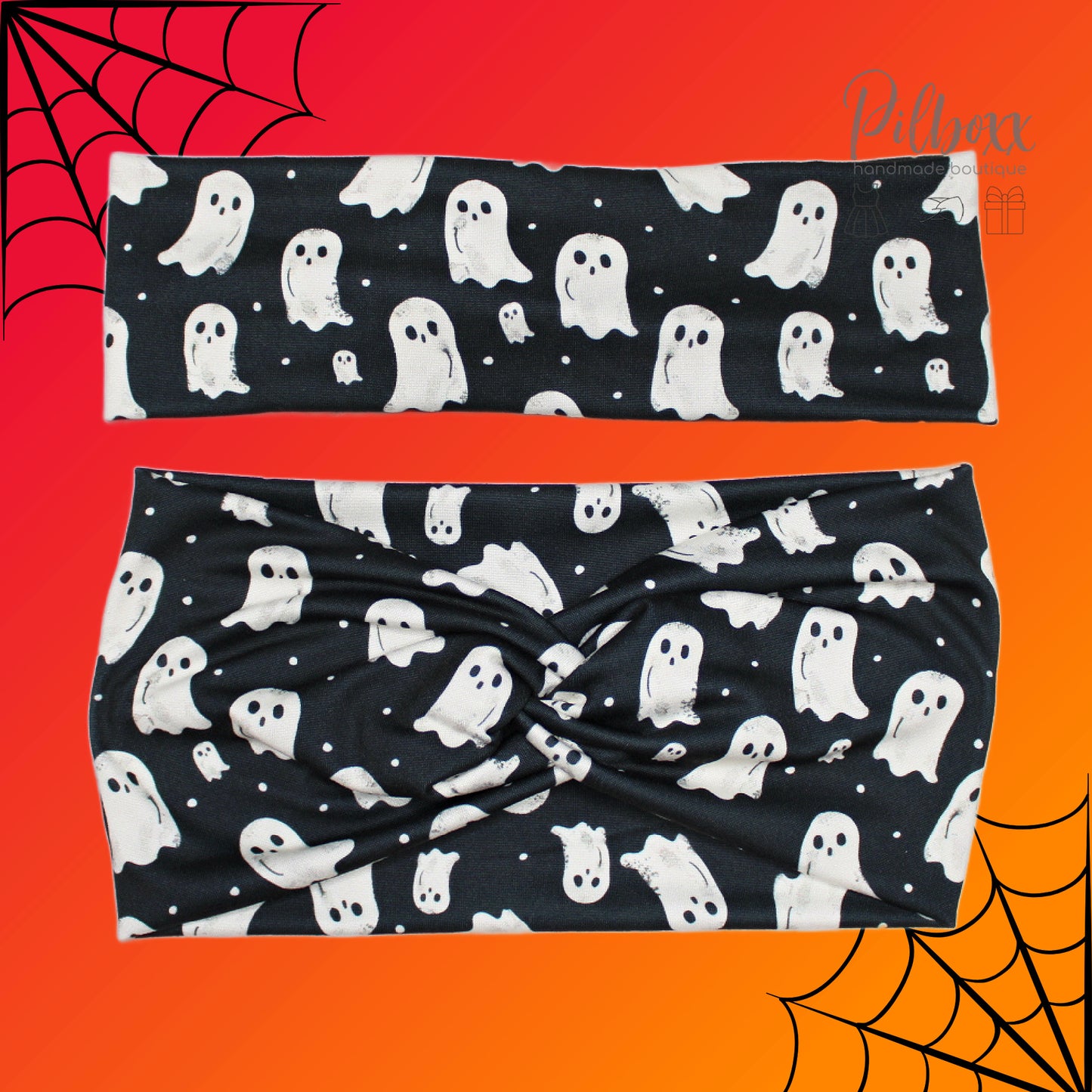 Black Ghost Headbands
