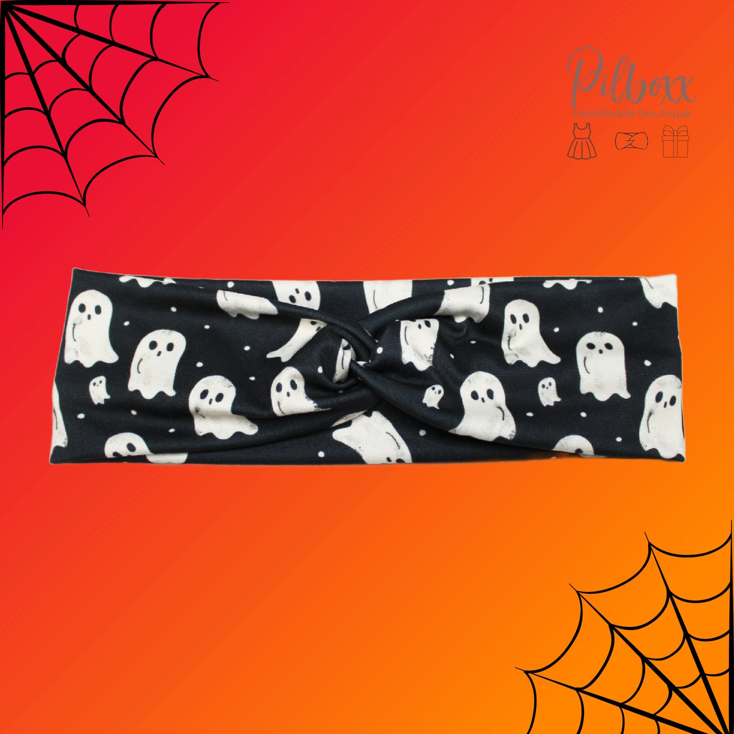 Black Ghost Headbands
