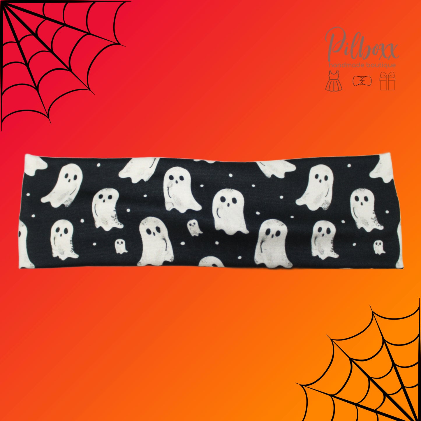 Black Ghost Headbands