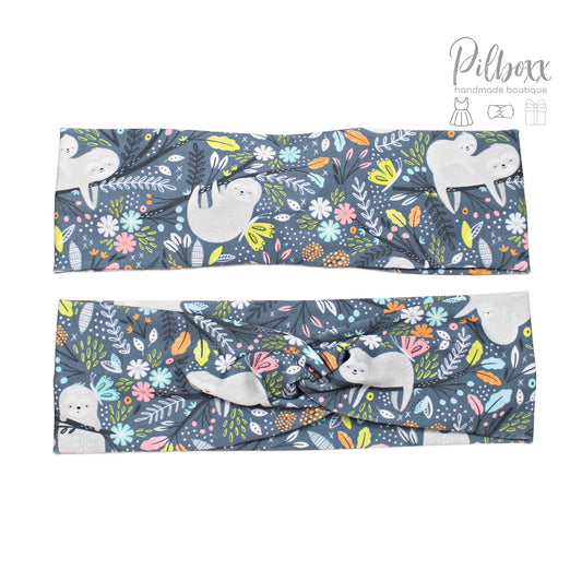 Gray Sloth Headband