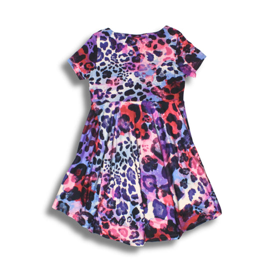 Girl's Leopard Print Dress