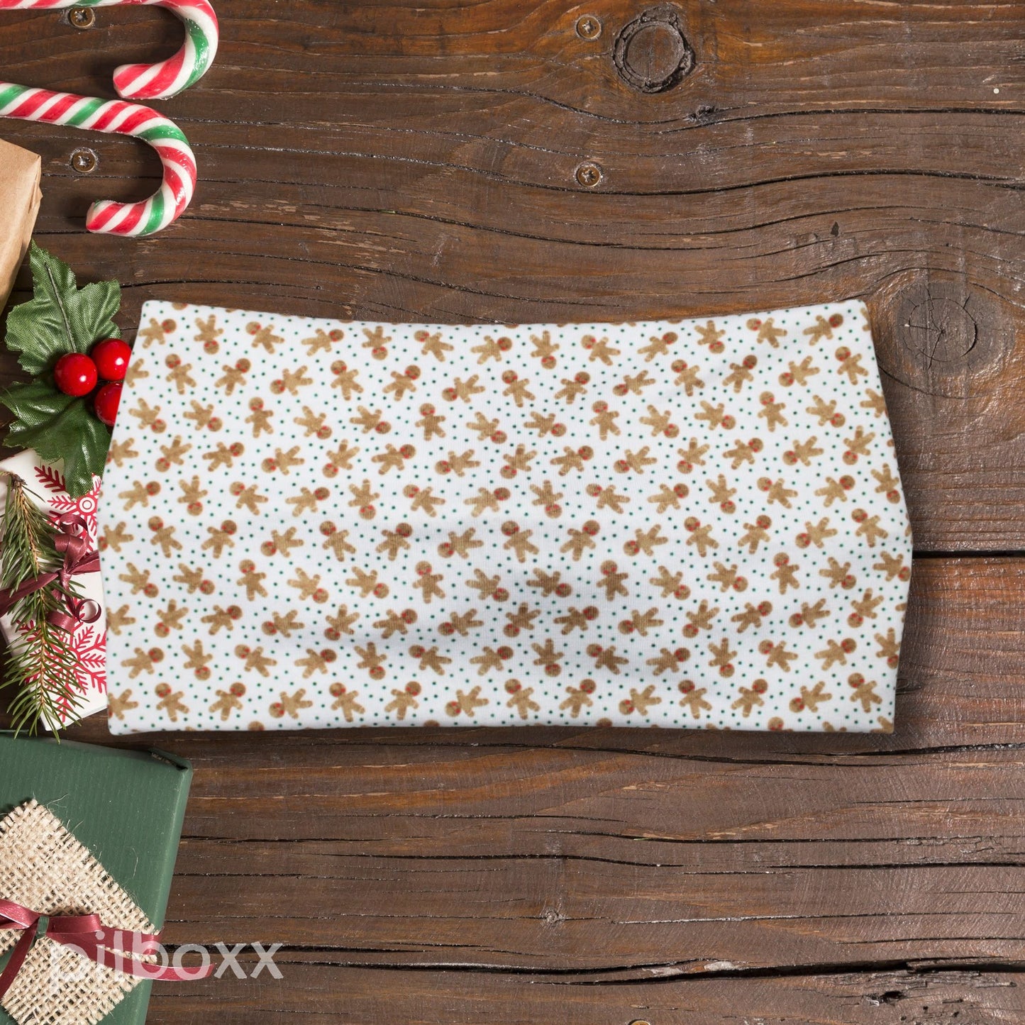 Wide Gingerbread Headband