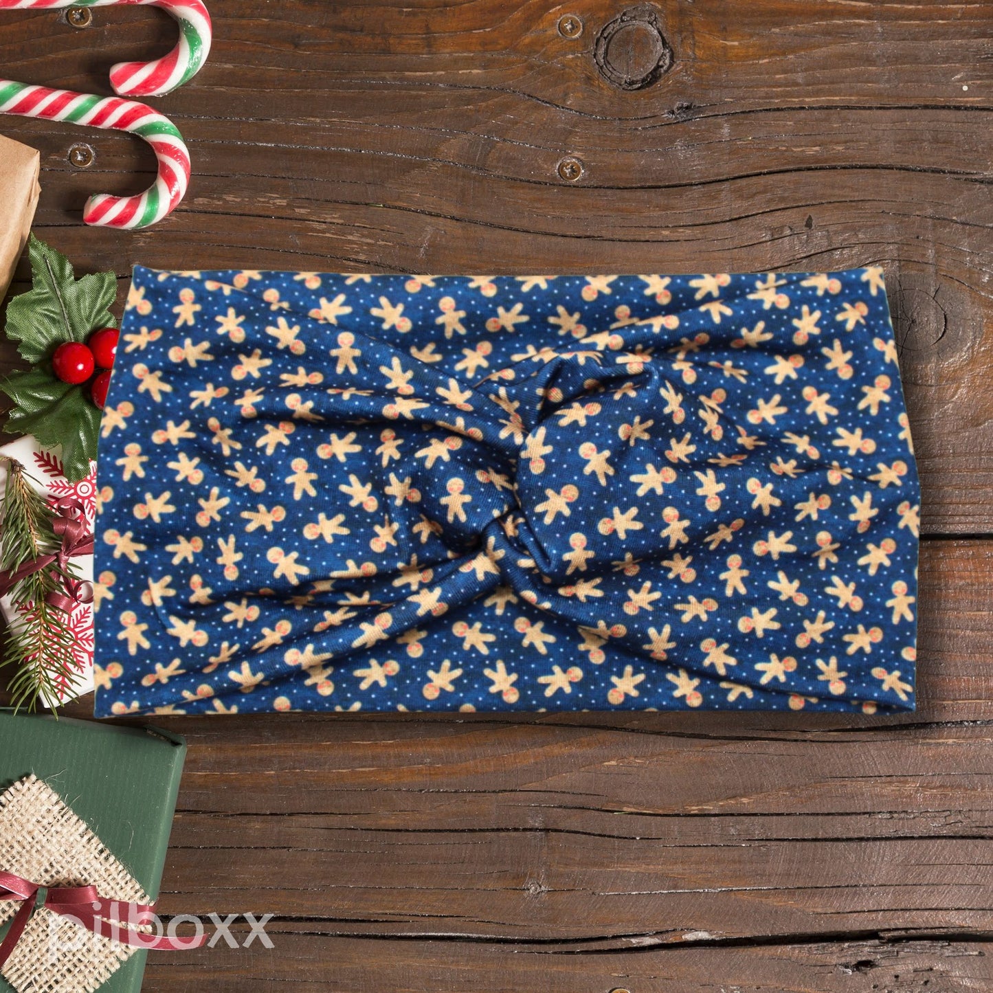 Wide Gingerbread Headband
