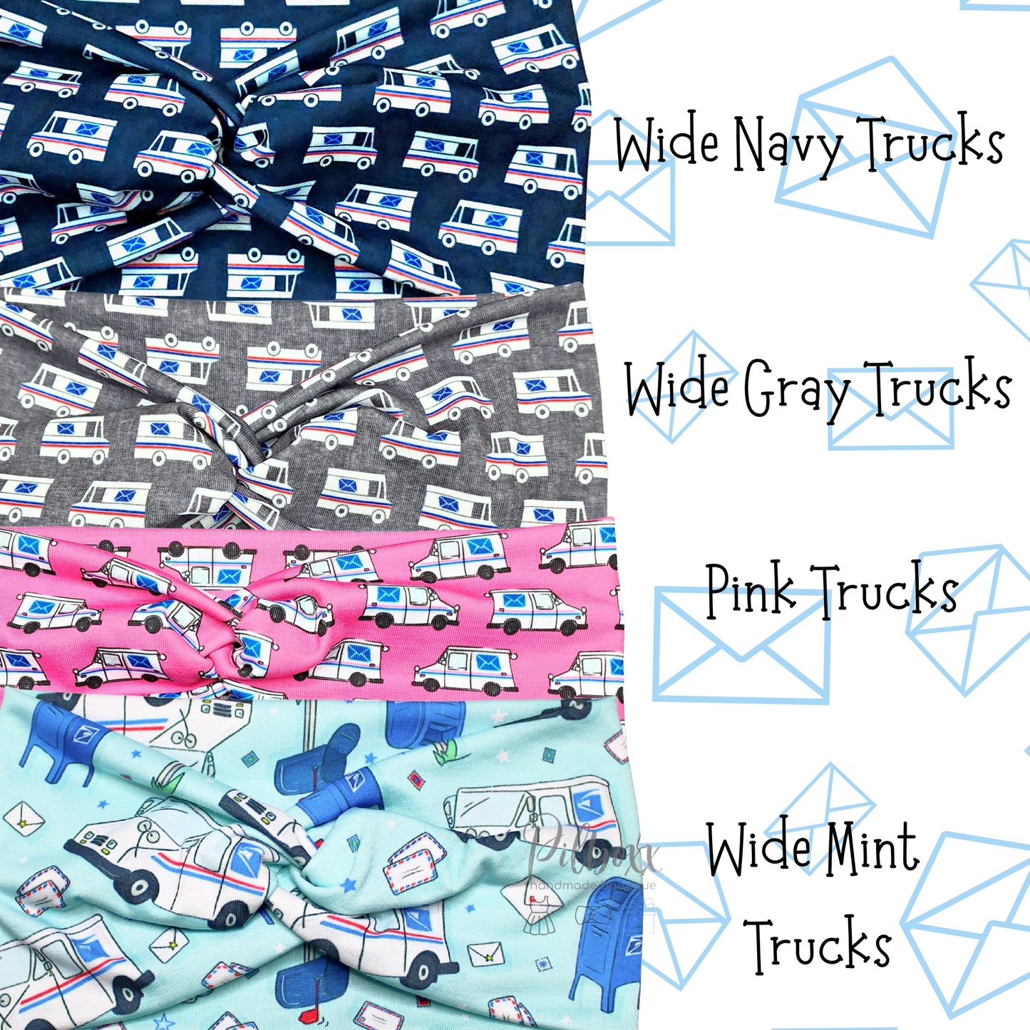 Mail Truck Headbands