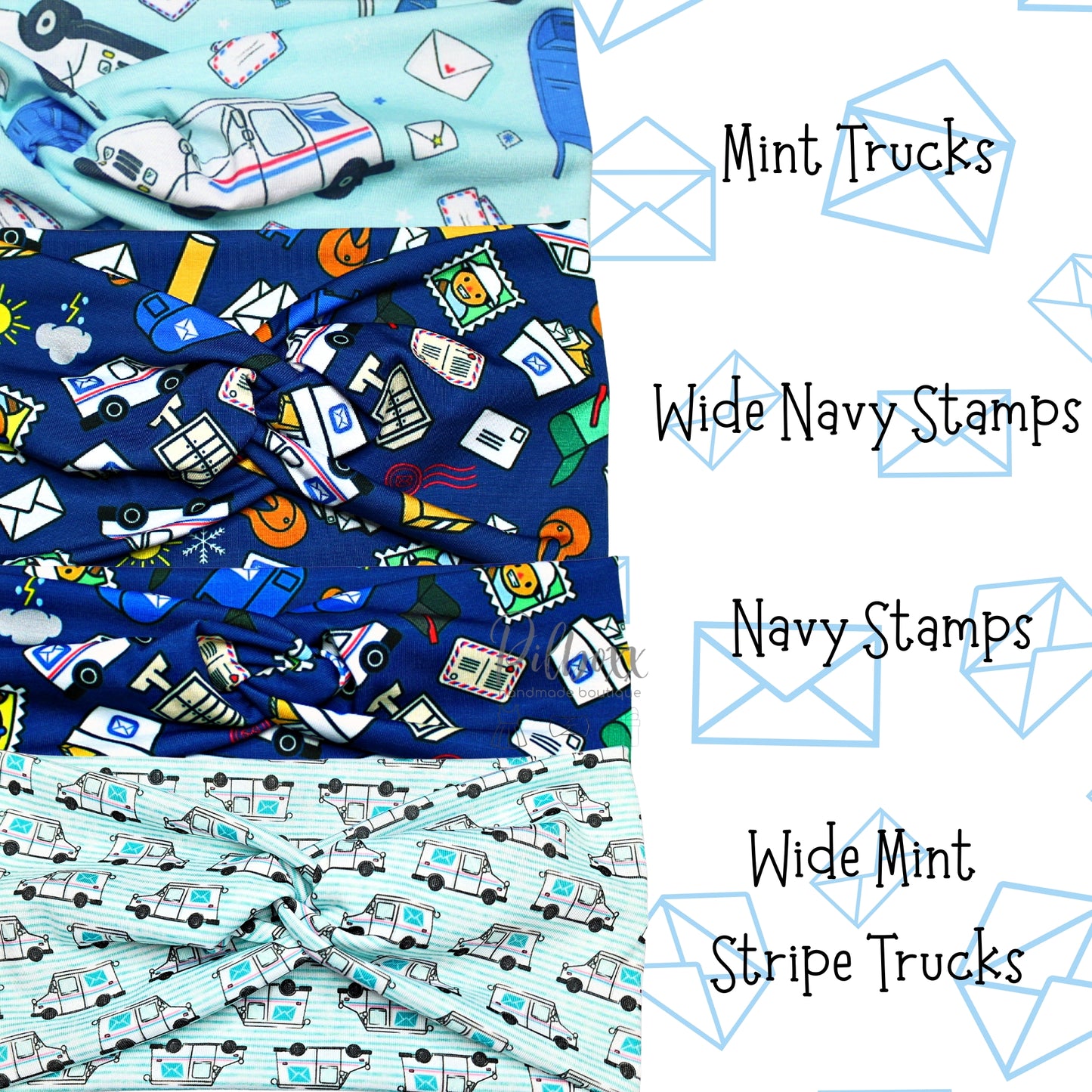Mail Truck Headbands