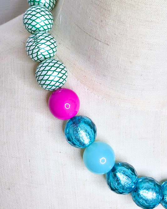 Mermaid Beaded 19" Necklace