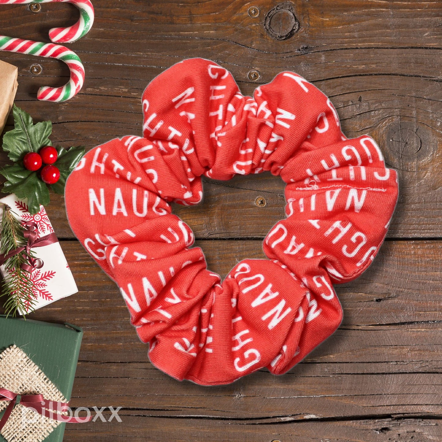 Naughty and Nice Scrunchies