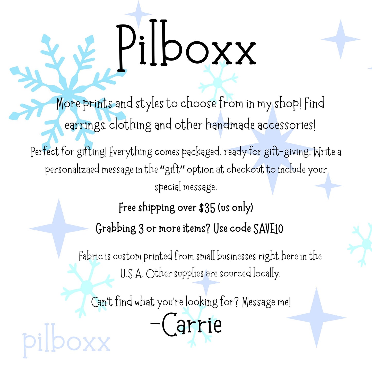 Winter Dental Scrunchie