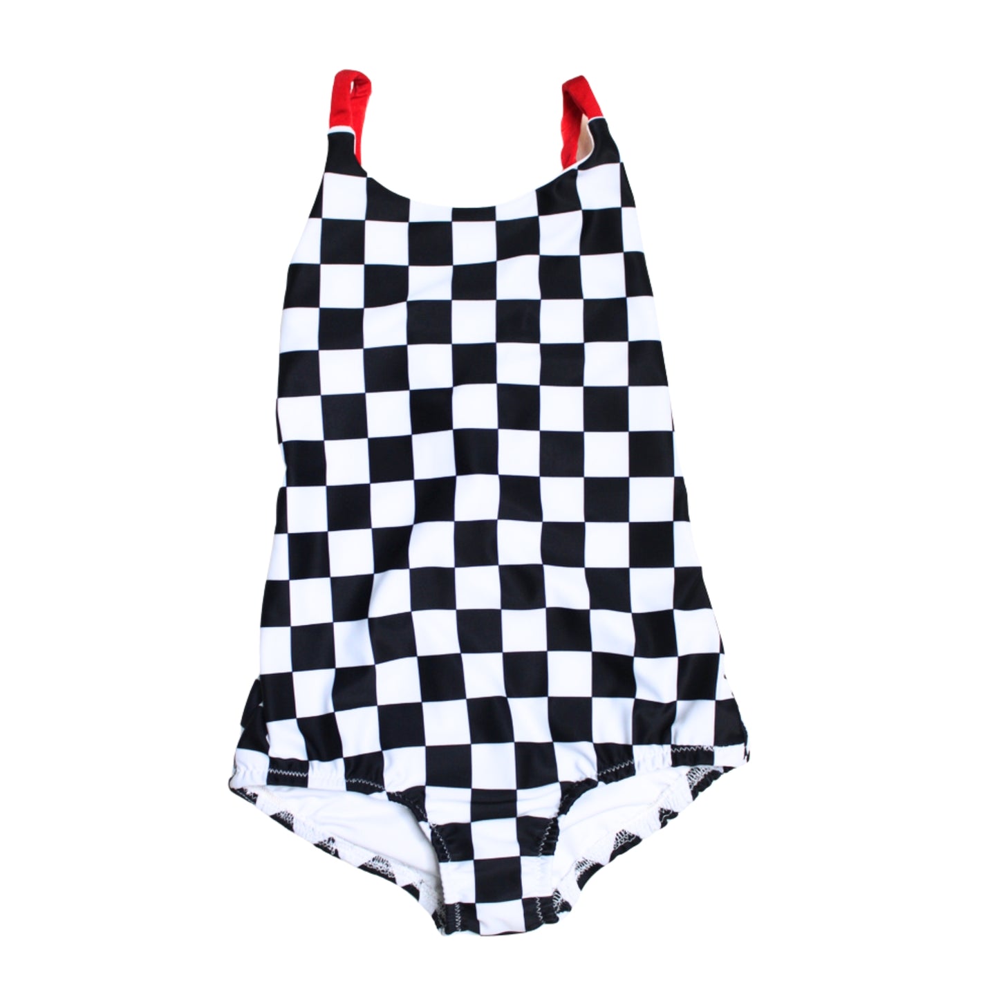 One Piece Checker Swimsuits