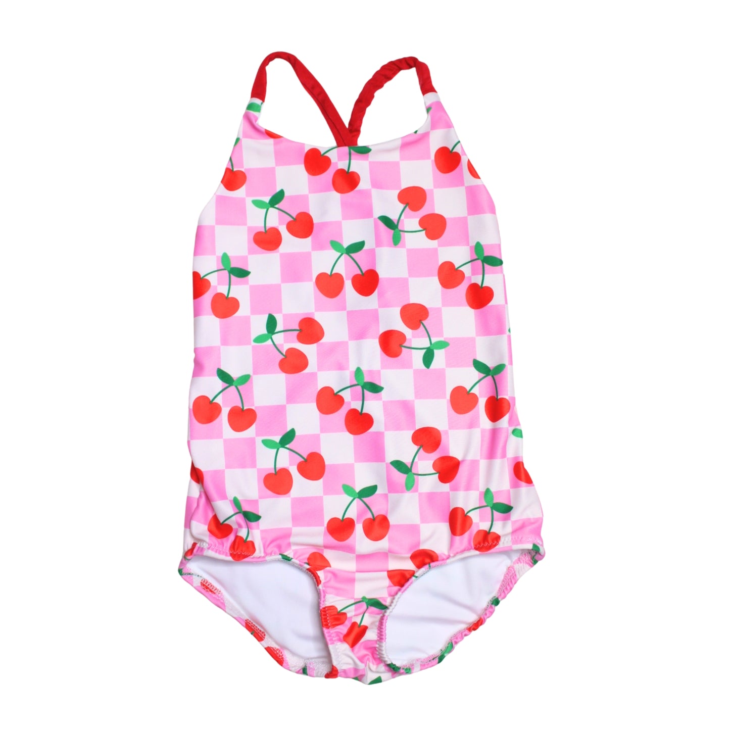 One Piece Checker Swimsuits