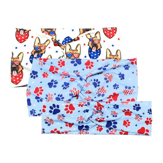 Americana Dog Headband