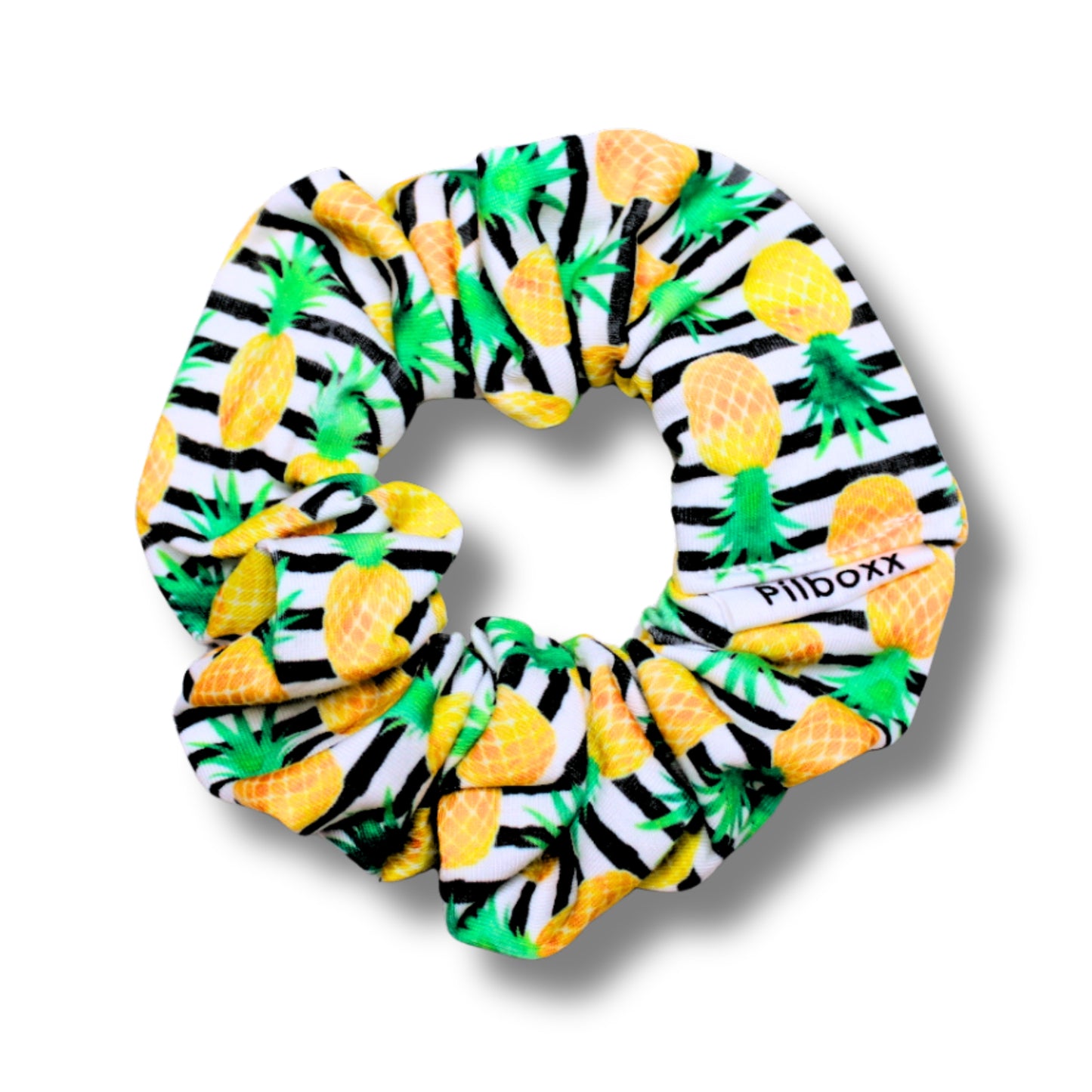 Tropical Pineapple Scrunchies
