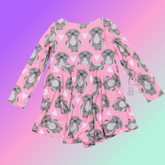 3T Pibull Twirly Dress and Leggings