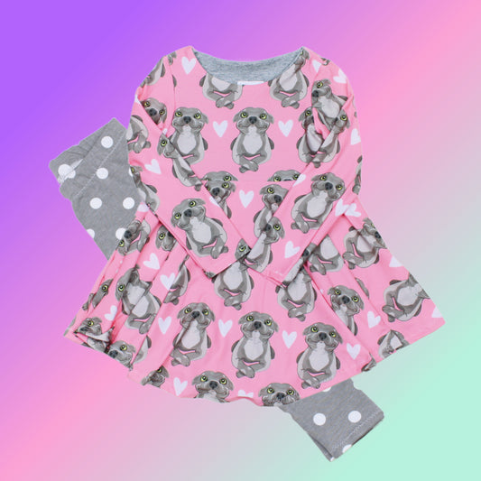 3T Pibull Twirly Dress and Leggings