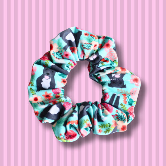 Pitbull Scrunchie: White or Green