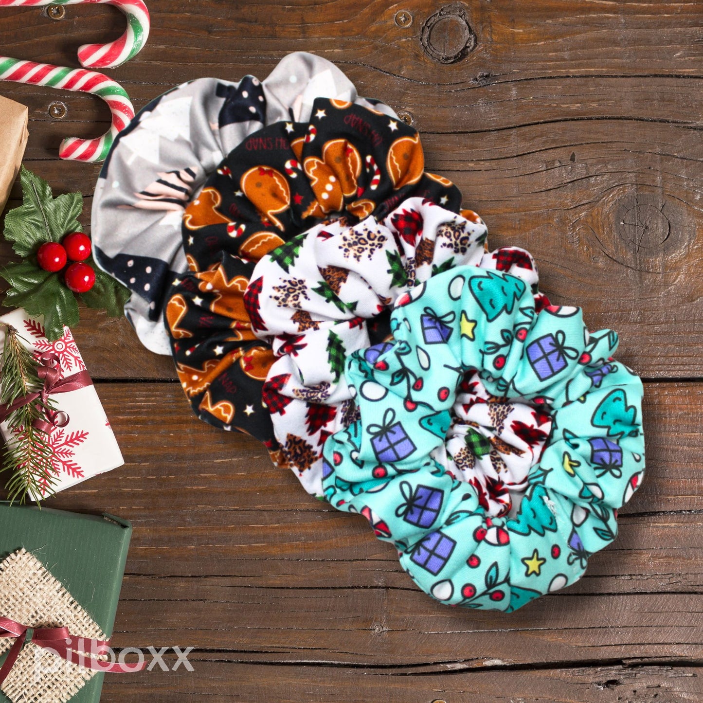 Christmas Scrunchies