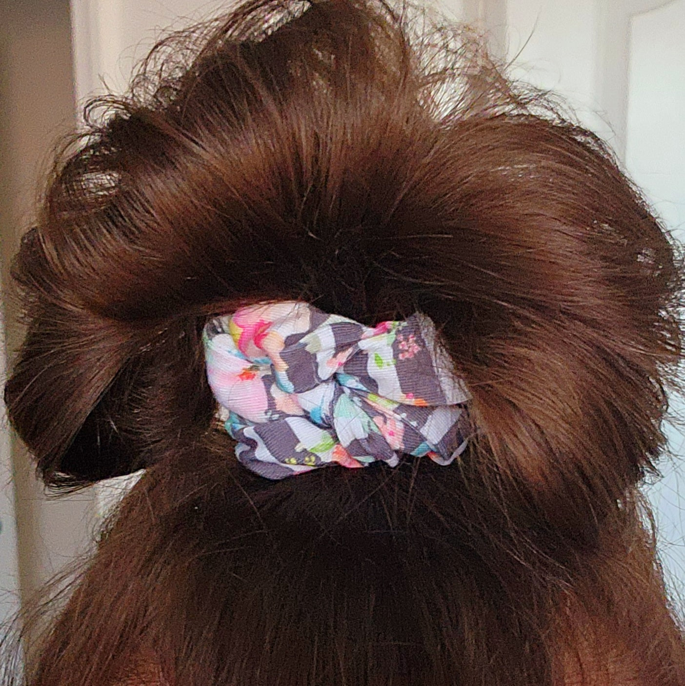 Leopard Print Scrunchie Set of 3, Mauve, Olive and Beige