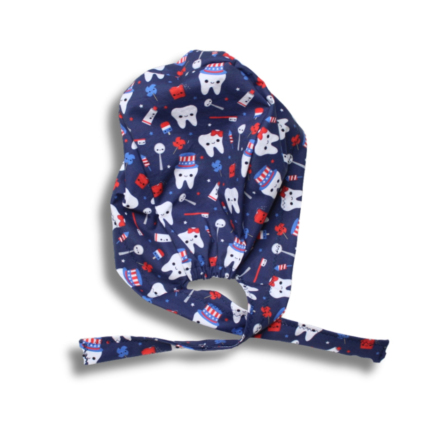 4th of July Dental Scrub Cap